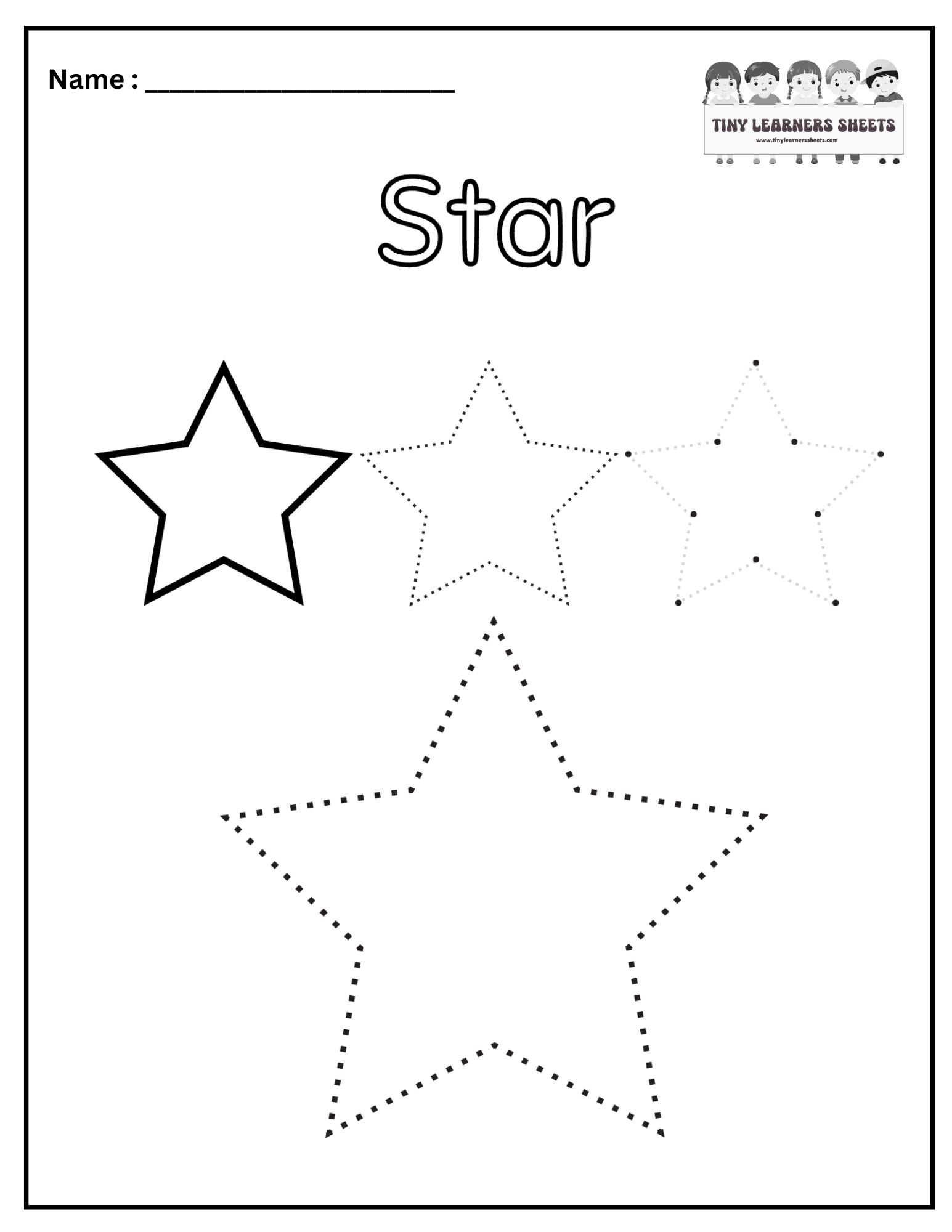 Star Shape Activities